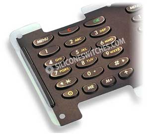 Custom Rubber Keypads with In-Mold Graphics